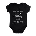 thumbnail image 1 of Body pour Bébé Garçon Fille Manches Courtes Imprimés Lettres, 1 of 6