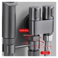 thumbnail image 3 of Bathroom Handheld Toilet Bidet Faucet, Sprayer Hand Bidet Set Toilet Self Cleaning Shower Head One In Two Out Angle Valve Faucet ,Easy to Install, 3 of 7