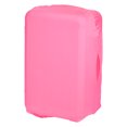 thumbnail image 1 of Unique Bargains Elastic Silk Travel Luggage Cover, Washable Protective Suitcase Protector Bag Pink for 24 Inch Wheeled Suitcase, 1 of 5