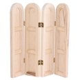 thumbnail image 4 of Furniture Mini Wooden Screen 1:12 Retro Miniature Scene Furniture Model Dollhouse Accessory, 4 of 7