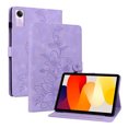 thumbnail image 2 of XYX Tablet Case for Redmi Pad SE 11.0 inch, Lily Flower Pattern PU Leather Multiple Viewing Angles Stand Slim Folio Tablet Cover (Purple), 2 of 7
