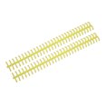 thumbnail image 3 of Binding Strip, Binding Comb 30 Hole 65 Sheet Holdable Wear Resistant 10 Pcs  For Loose Leaf Paper Yellow, 3 of 8