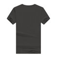 thumbnail image 4 of AherBiu Hauts Grande Taille pour Femmes T-Shirt à Manches Courtes Col Ras du Cou Été Décontracté Confortable T-Shirts Basiques, 4 of 4