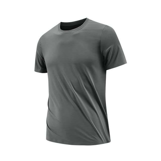 LNWUY Men's Plus Size Short Sleeve UPF 50+ T-Shirt Quick Dry Rash Guard Athletic Running Swim Top Tee Performance Water Shirts Green XXXXL