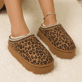 thumbnail image 2 of Women Platform Home Slippers Chunky Soft Sole Slip-On Winter Boots, 2 of 5