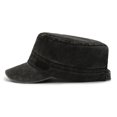 thumbnail image 3 of Classic Vintage Flat Top Mens Washed Caps And Hat Adjustable Fitted Cap Hats For Men, 3 of 7