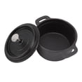 thumbnail image 3 of Dutch Oven, Thickened Cast Iron Dutch Oven Pot With Double Ergonomic Handle Non Stick  Cast Iron Serving Pot With Lid,  For Gas, Electric, Oven, Barbecue,  Cast Iron Cooking Pot, 3 of 8