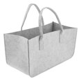 thumbnail image 1 of Bac de Rangement Pliable, Panier de Rangement avec Poignées, Organiser Jouets, Vêtements, Gris Clair, 1 of 9