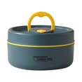 thumbnail image 1 of Boovnll Bento Box, Portable Insulated Lunch Container,304 Stainless Steel Leakproof Sealed Insulated Lunch Box, Bento Box Adult, Bento Box for Kids, Lunch Box Containers, 1 of 1