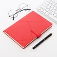 thumbnail image 1 of A5 Faux Leather Hardcover Notebook | Suede Magnetic Closure | 8.5x5.7 Inches | Premium Thick Cream Paper | Multi-Color | Durable Office Journal | 1 Pack | Secure Metal Buckle | Elegant Diary, 1 of 6