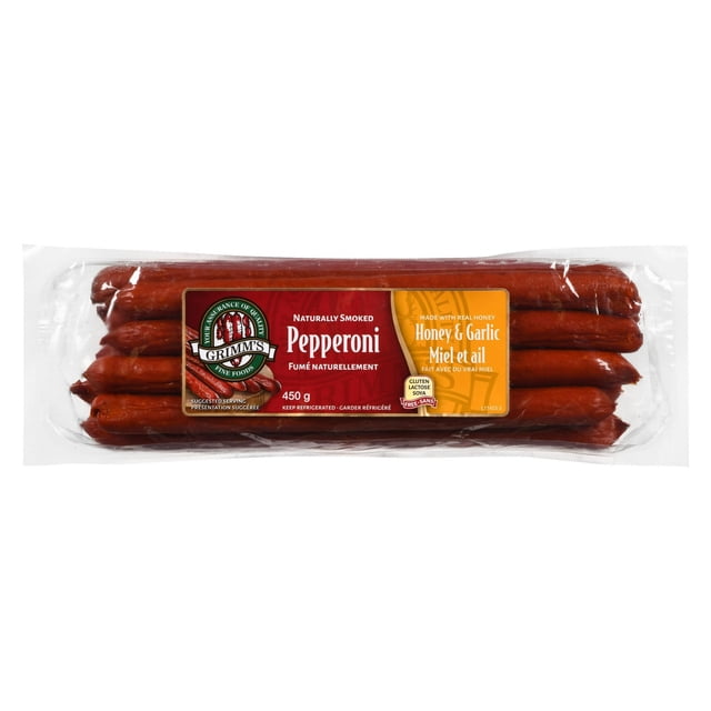 Grimm's Honey & Garlic Pepperoni Stick, 450g