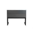 thumbnail image 3 of Bowery Hill Full Wood Bookcase Headboard with Device Charger in Gray, 3 of 7