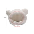 thumbnail image 2 of Cozy Bear Ears Pet Hat Headband Adjustable Knit Cap for Cats & Small Dogs, Costume Accessory, Stretchy Chin Strap, 2 of 9