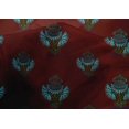 thumbnail image 4 of oneOone Cotton Silk Fabric Floral Block Print Sewing Fabric BTY 42 Inch Wide, 4 of 4