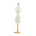 thumbnail image 3 of Mini Robe Moulante Ajustable Femme Petite Robe Exposant le Torse Tailleur 46 cm, 3 of 8