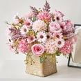 thumbnail image 4 of Boovnll Simulation Flower Table Arrangement Living Room Flower Arrangement Home Flower Arrangement Floral Art Simulation Flower Arrangement Set Simulation Rose, Home Decor, Room Decor, 4 of 8