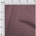thumbnail image 1 of oneOone Georgette Viscose Fabric Geometric Kasuri Printed Fabric 1 Yard 42 Inch Wide, 1 of 4