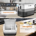 thumbnail image 3 of Costway 58 Quart Portable Electric Car Cooler Refrigerator Compressor Freezer Camping, 3 of 10