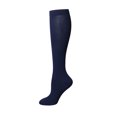 thumbnail image 1 of GDREDA Womens Graduated Compression Knee High - 1 & 2 Pair Packs Casual Sock (Navy,S), 1 of 2