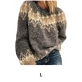 thumbnail image 3 of kurtrusly Classic And Stylish Pullover Sweater For Wide Application Autumn Winter Sweater Knitted Sweater grey L, 3 of 6