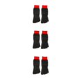 thumbnail image 3 of maskred Prevent Foot Injuries On Any Adventure With 5 Toe Cut Resistant Socks Grey Is Black spot red bindi 3Set, 3 of 6