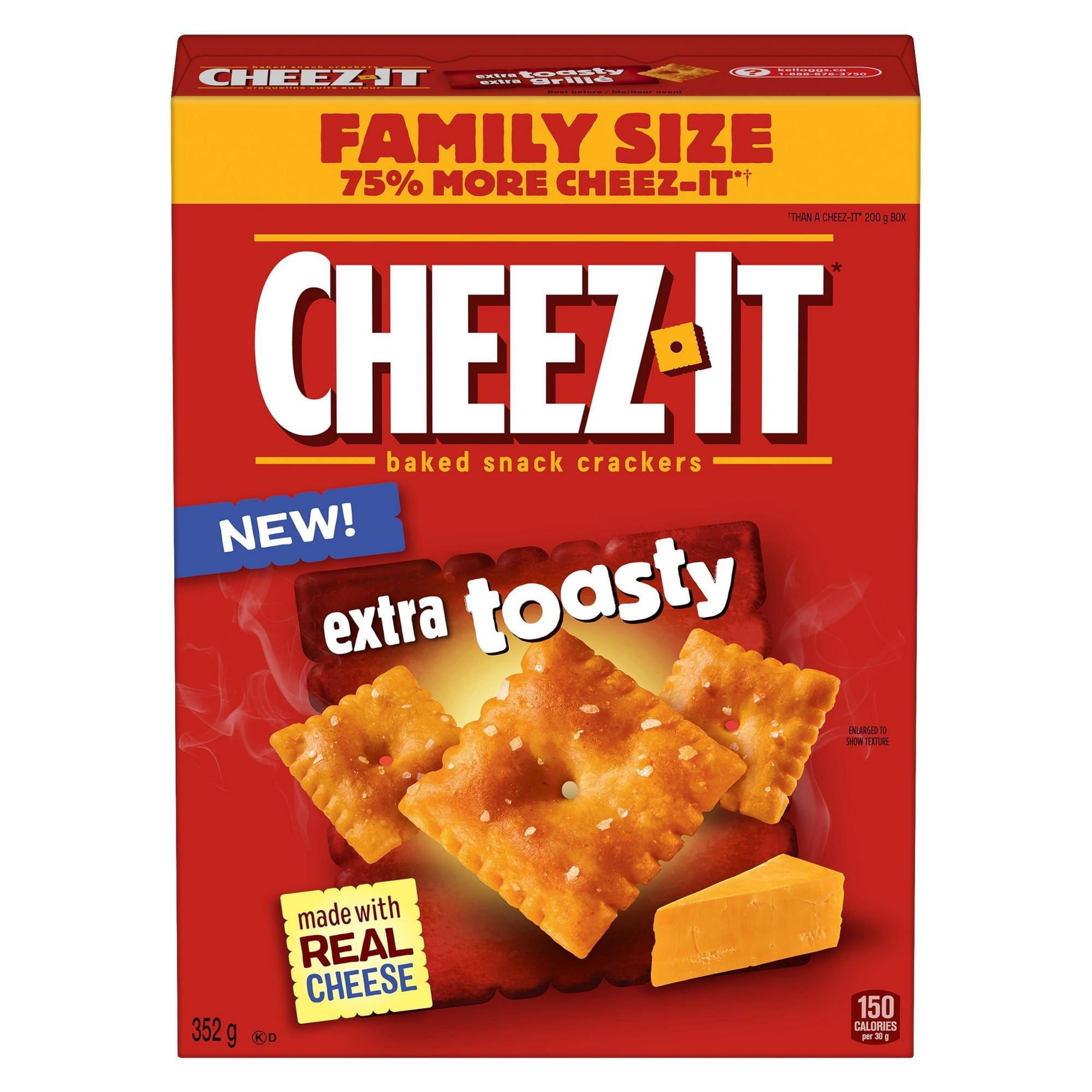Craquelins Cheez-It* Extra Grillés 352 g
