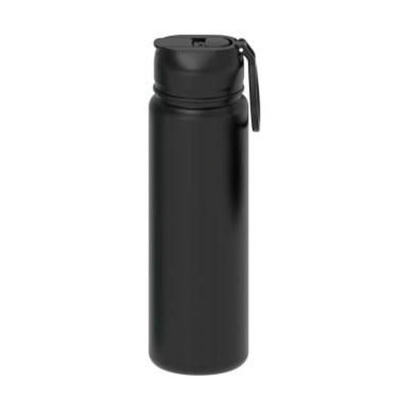 Mainstays 24oz Double paroi isolée sous vide Acier inoxydable Bouteille Sport