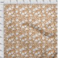 thumbnail image 4 of oneOone Rayon Orange Fabric Asian Mosaic Sewing Craft Projects Fabric Prints By Yard 56 Inch Wide, 4 of 5