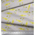 thumbnail image 3 of Soimoi Poly Georgette Fabric Flower Watercolor Printed Craft Fabric by the Yard 42 Inch Wide, 3 of 3