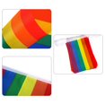 thumbnail image 2 of 2 Pieces Pride Rainbow Flag Banner Pride Banner 40 Flags Decoration, 2 of 9