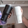 thumbnail image 2 of Grosche Yukon 887 ml (30 oz) Travel Mugs, 2-pack black, 2 of 5
