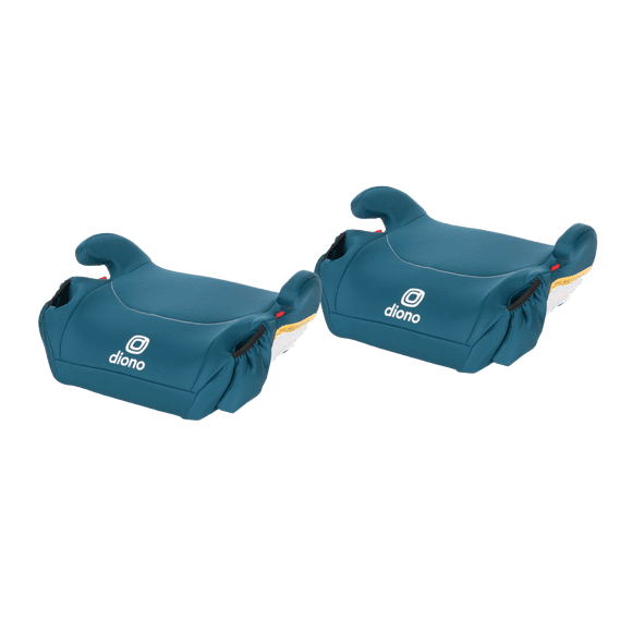 Diono Solana - Pack of 2 Backless Booster Car Seats, Blue Razz Ice