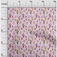 thumbnail image 2 of oneOone Velvet Light Pink Fabric Cactus Craft Projects Decor Fabric Printed By The Yard 58 Inch Wide, 2 of 5
