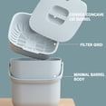 thumbnail image 3 of SNNROO Gray Bucket Household Portable Desktop Dishwasher Bucket Usb Interface Deep Cleaning, 3 of 7