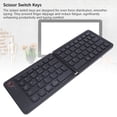 thumbnail image 3 of Foldable BT Keyboard,67 Keys Pocket Folding Keyboard with Stand Rechargeable Ultra Slim Folding Keyboard Magnetic Slim Universal Portable Cordless Keyboard for Phone Tablet Laptop, 3 of 7