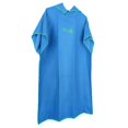 thumbnail image 1 of jinwen Poncho de Plage Unisexe avec Capuche Serviette de Bain, Bleu, 1 of 9