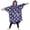 bleu, variante sur Couverture portable Squishmallow Comfy