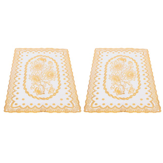 YLSHRF Placemats, Non‑sticky Safe Heat Insulation Drink Mat For Hotel For Housewarming For Wedding For Kitchen