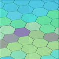 thumbnail image 1 of Ahgly Company Machine Washable Indoor Square Transitional Mint Green Area Rugs, 4' Square, 1 of 7