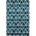 thumbnail image 4 of Tropiana Cream and Turquoise Blue Woven Area Rug, 4 of 7