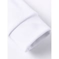 thumbnail image 4 of Innerwin Hoodies And Sweatpant Set Solid Color Mens Tracksuit Winter Hooded Warm 2 Piece Hoodie White L, 4 of 8