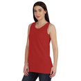 thumbnail image 3 of Inkmeso Débardeurs Sans Manches Unis pour Femmes à Encolure Dégagée T-shirt d'Été Décontracté, 3 of 8