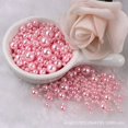thumbnail image 1 of ABS imitation pearl double hole plastic mixed 3-8mm, 10g, approximately 150 pieces, 1 of 1