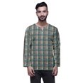 thumbnail image 1 of Atasi Printed Keyhole Nack Short Kurta Men ShirtWith Long Sleeves For Men, 1 of 1