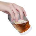 thumbnail image 3 of 40Pcs Plastic Storage Lids Ribbed for 70mm/86mm Standard Regular Mouth Mason Jar Bottle, 3 of 9