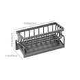 thumbnail image 3 of Dvruxg Kitchen Sink Caddy, Self-Draining Sponge Holder, Sponge Organizer with Rag Holder, Kitchen Caddy Sink Organizer for Soap Dispenser Storage Accessorie, 3 of 5