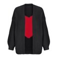 thumbnail image 3 of Yuyuzo Chandail pour Femmes Col Rond Manches Longues Cœur Graphique Chandail Automne Hiver Hauts Tricotés, 3 of 5