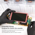 thumbnail image 3 of Écran Lcd de Console de Jeu pour Switch Lite, Haute Saturation des Couleurs, Haute Résolution, Grand Plage de Couleurs, Sensation Antidérapante, Remplacement d'Écran Lcd Rétroéclairé Oem avec Écran Tactile, 3 of 8