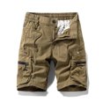 thumbnail image 1 of Styesk Shorts Homme Shorts Cargo Extensibles Décontractés à Cordon Classique Été avec Multi-Poches, 1 of 4