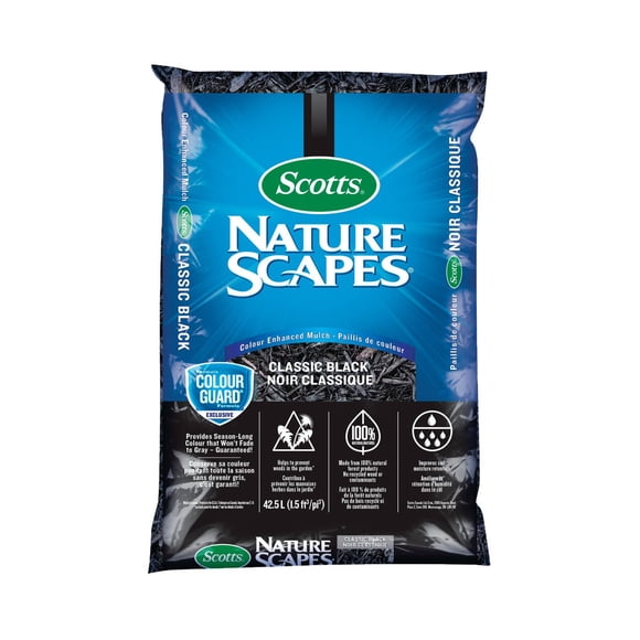Scotts Nature Scapes Classic Black Mulch - 42.5L